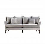 Monroe sofa in silver