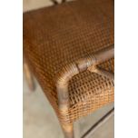 Natural cane armchair villa collection 