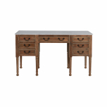French style desk with marble top