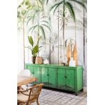 6 door lacquered sideboard 