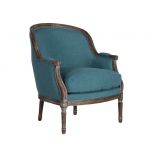 French chair with wooden frame