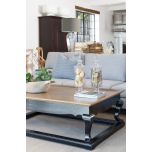 Shanghai coffee table in weathered oak