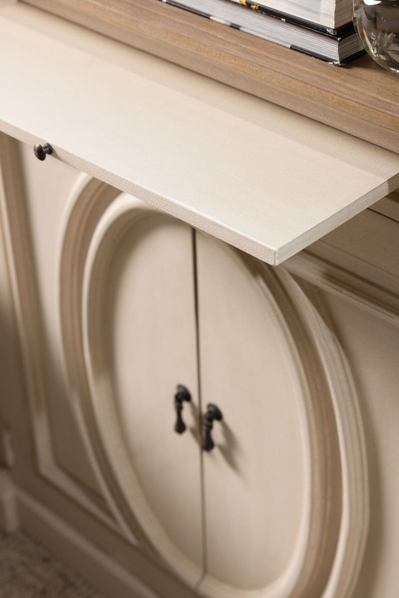 french style cabinet with storage