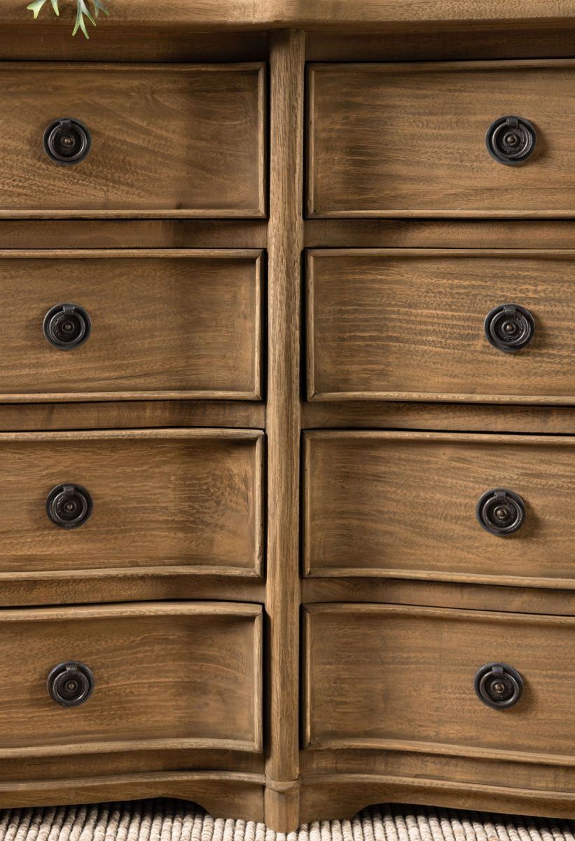 Block & Chisel 10 drawer wooden sideboard