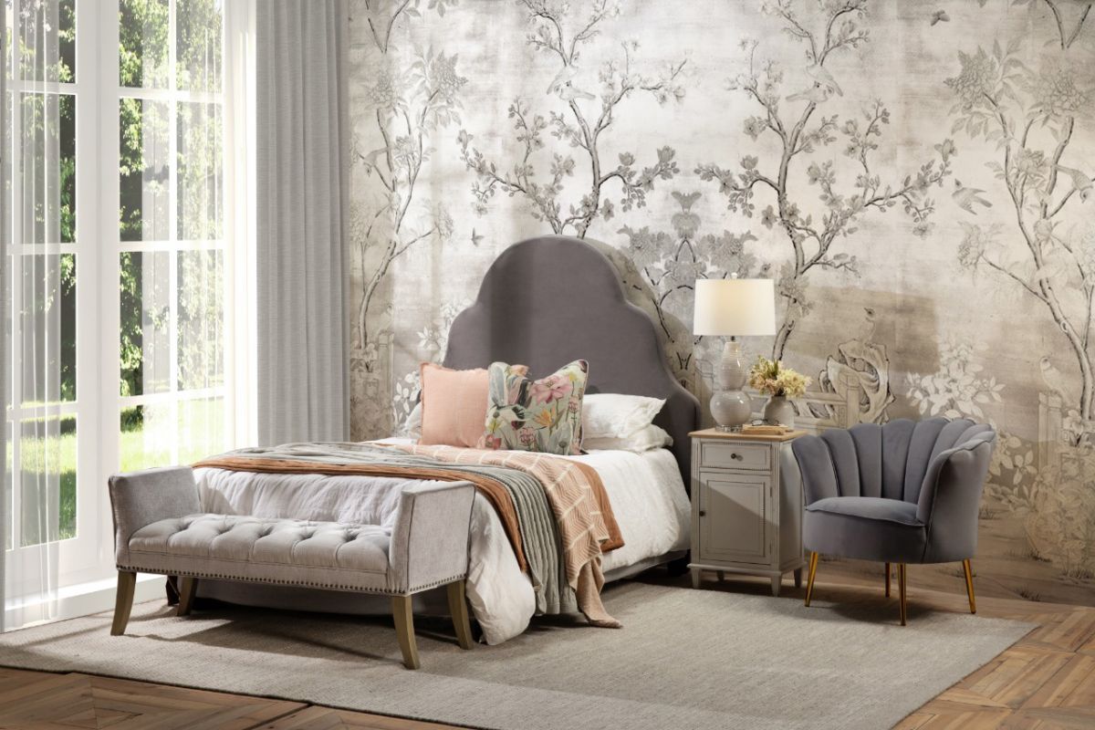 Wool Linie rug silver