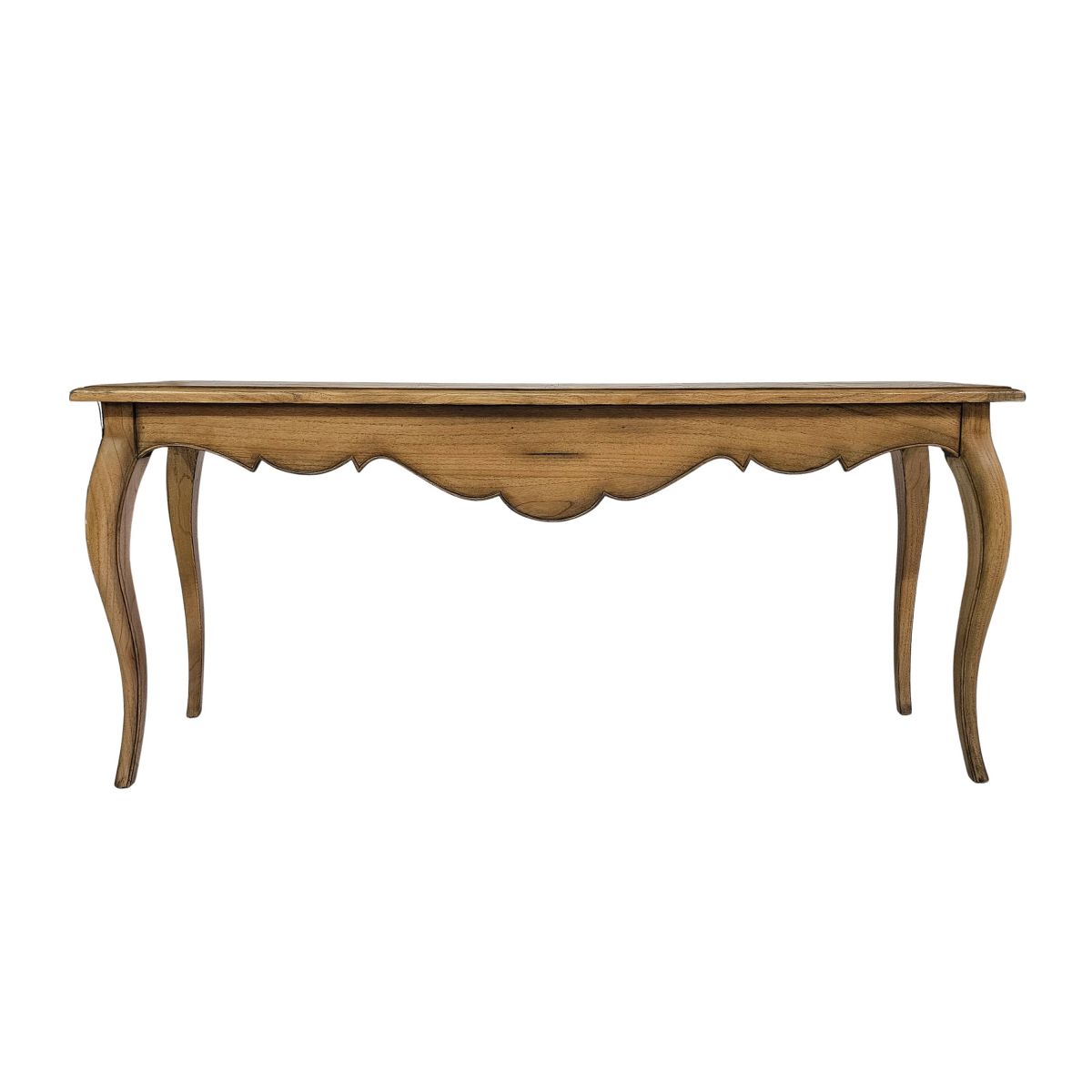 Block and chisel walnut server with wood top