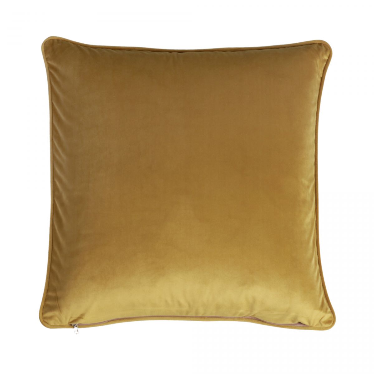 colourful abstract cheetah cushion with gold velvet backing