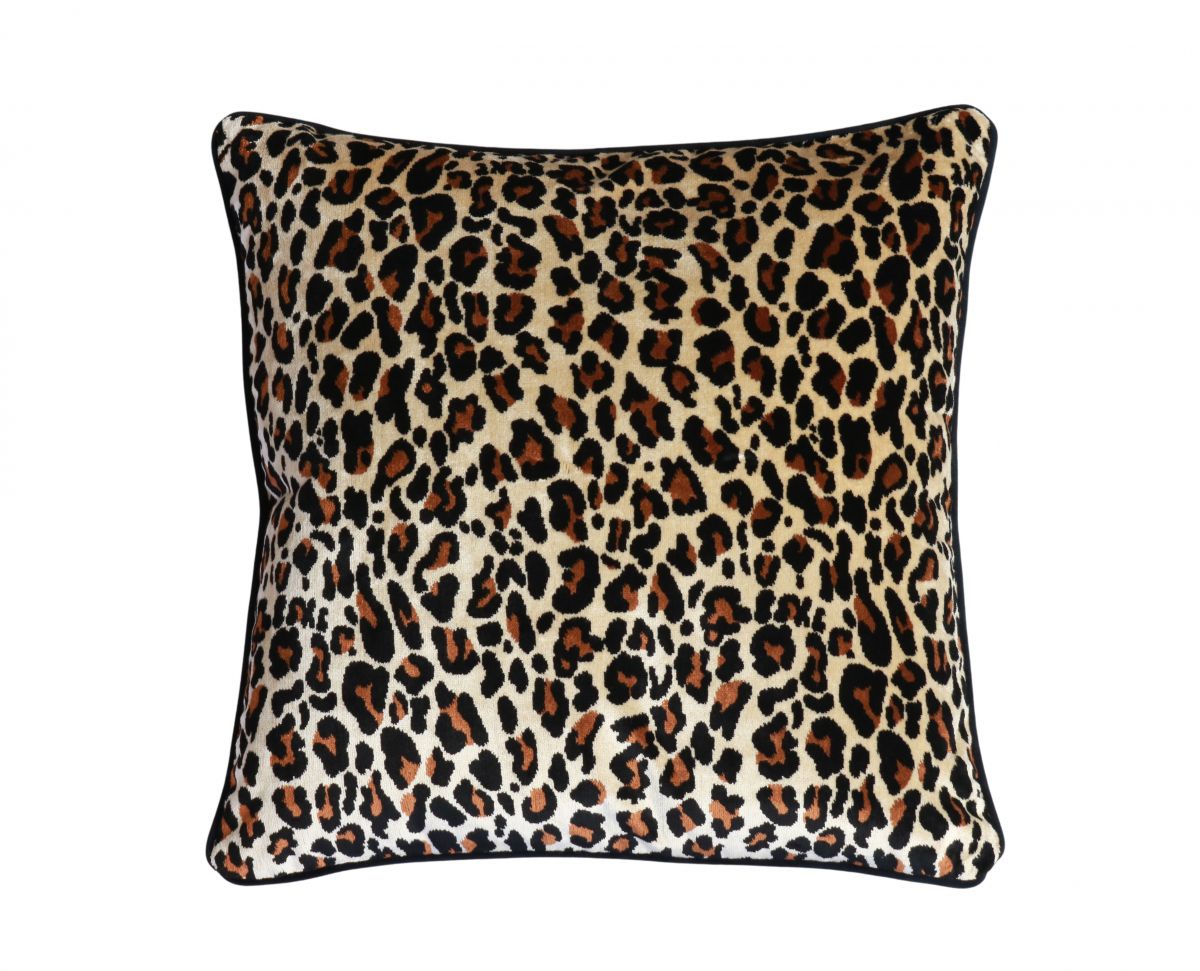 Leopard print cushion 