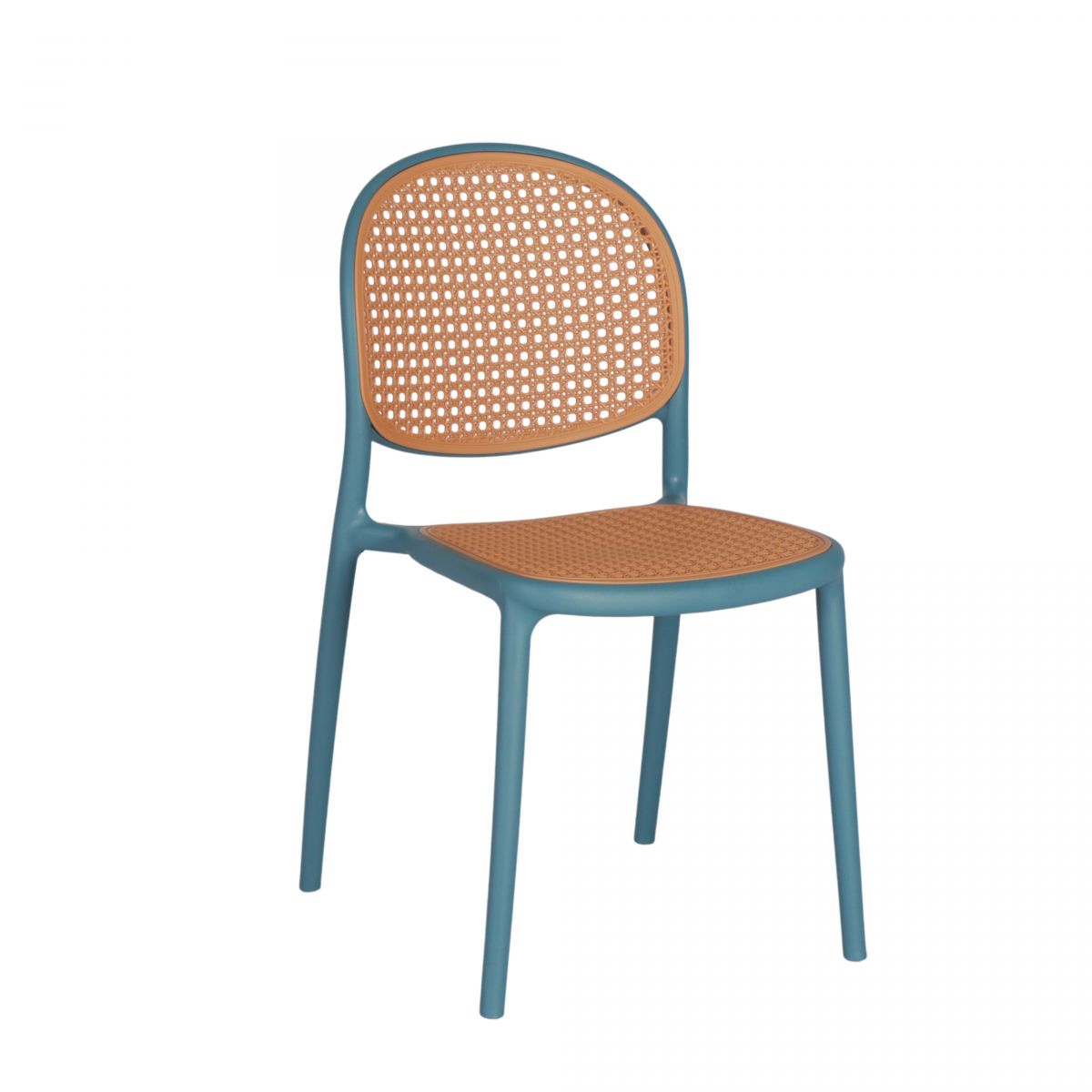 Block and chisel outdoor pvc dining chair 