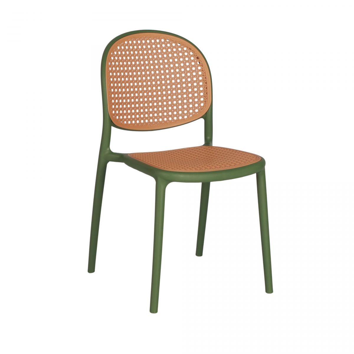 Block and chisel outdoor pvc dining chair 