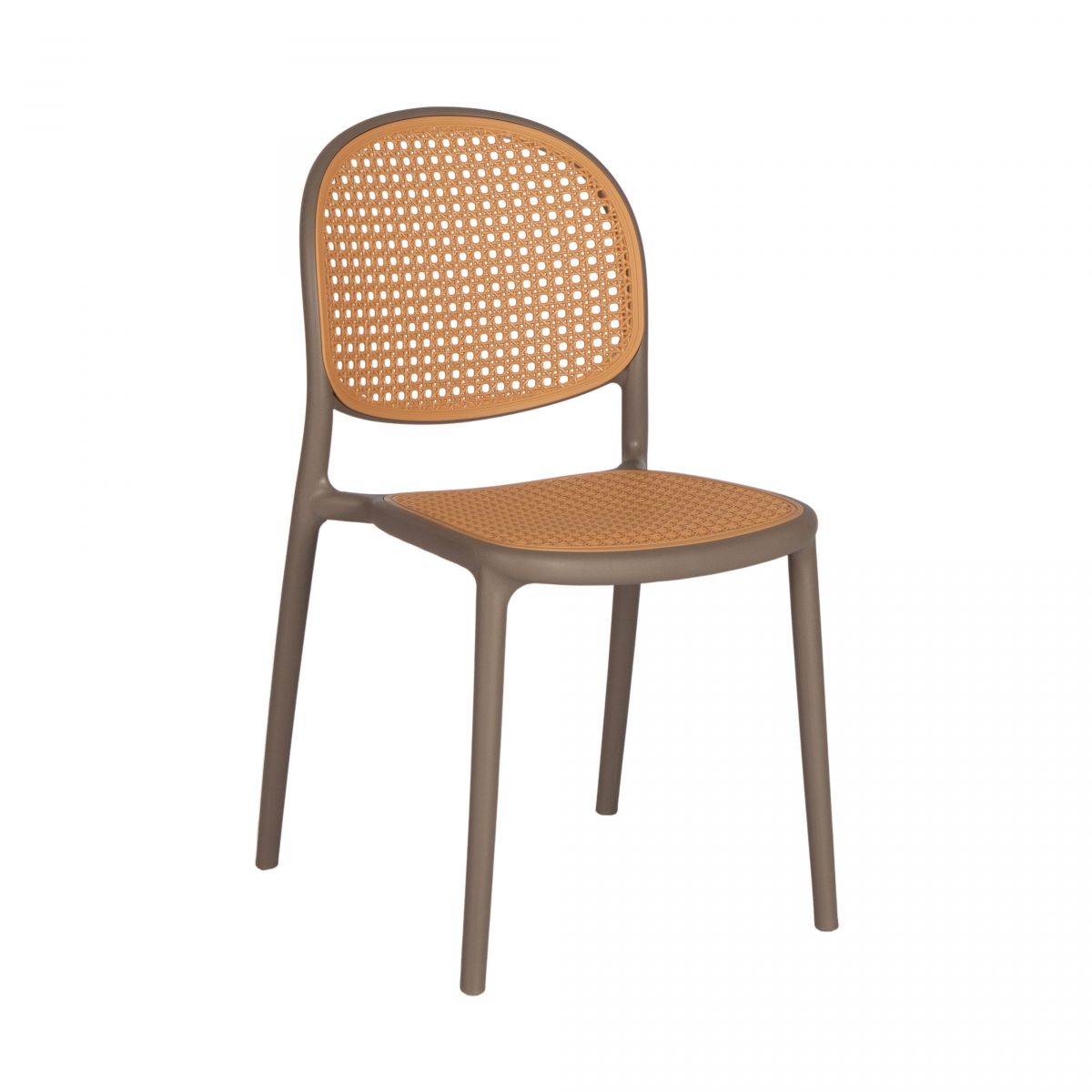 Block and chisel outdoor pvc dining chair 