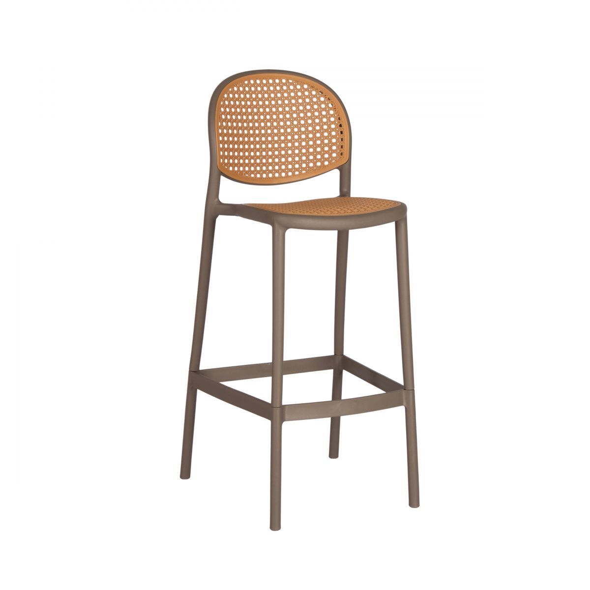 Block and chisel PVC bar chair