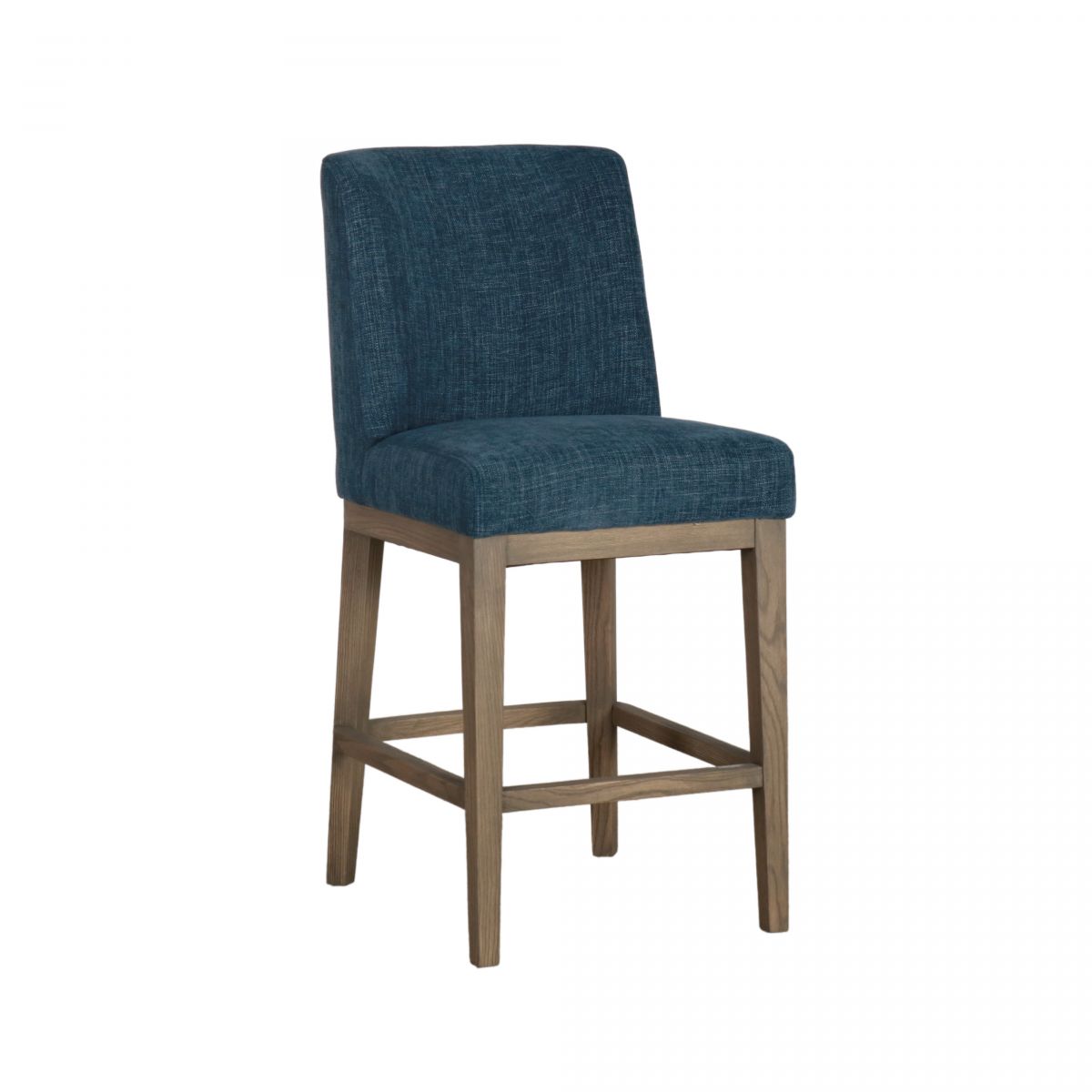 Upholstered modern counter stool