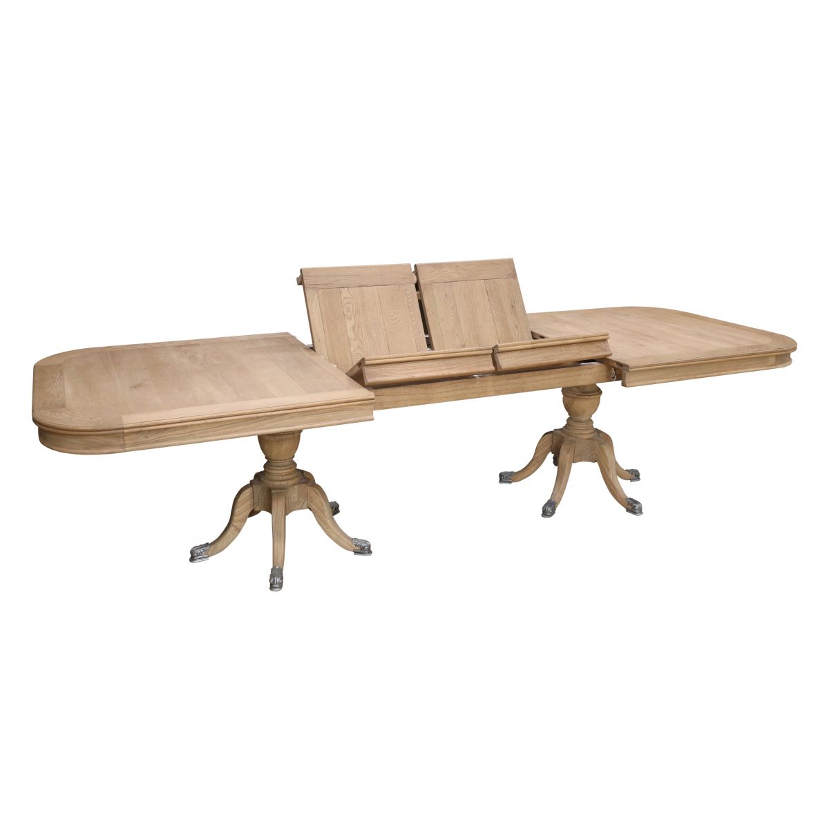 Block and chisel extension dining table 