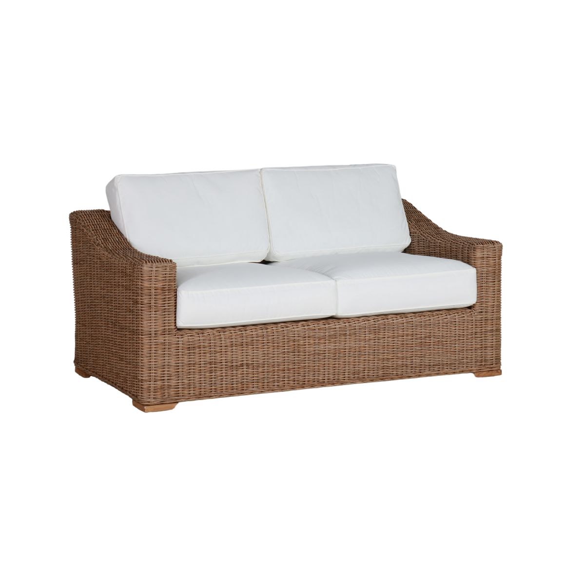 vinyard range 2-seater cane sofa