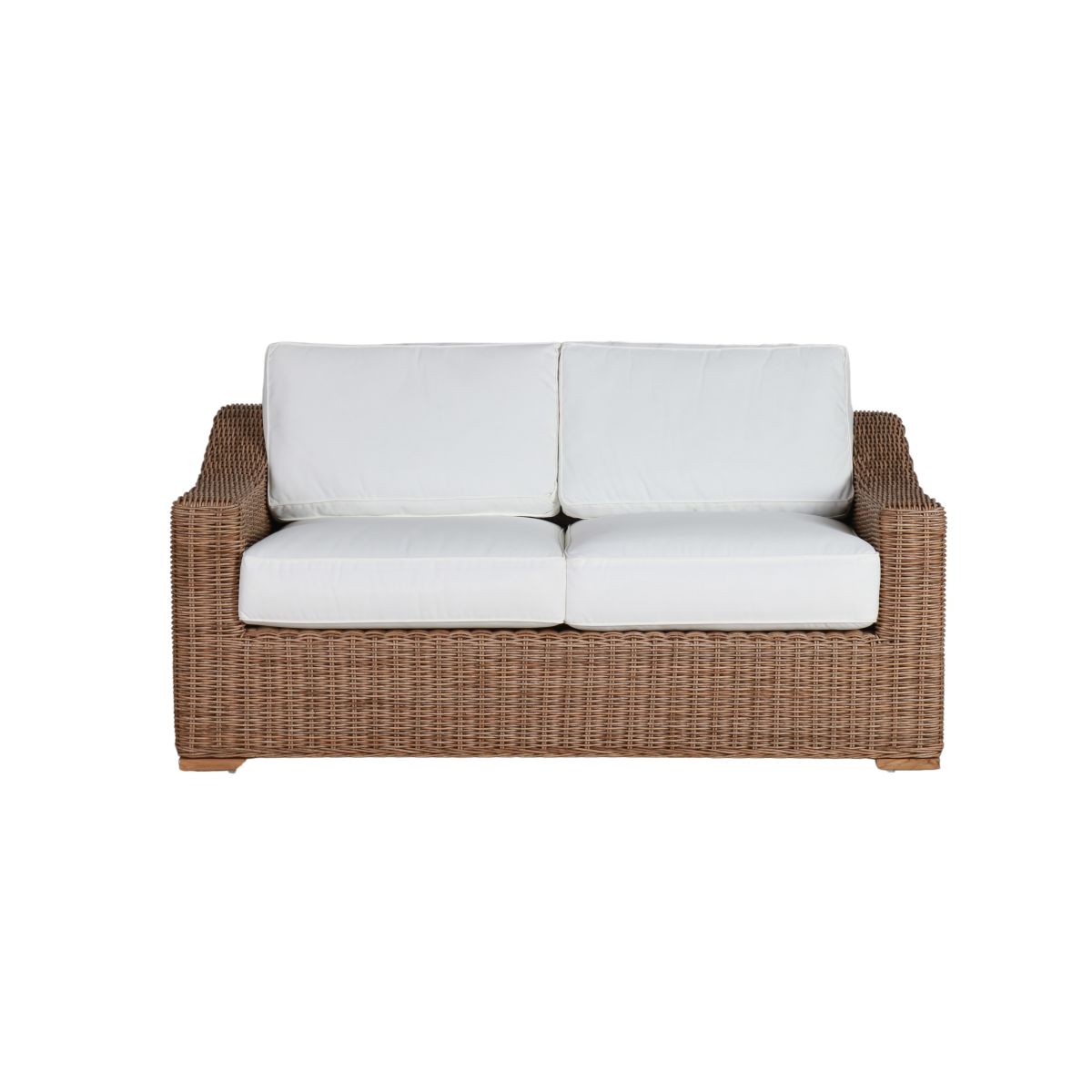 vinyard range 2-seater cane sofa