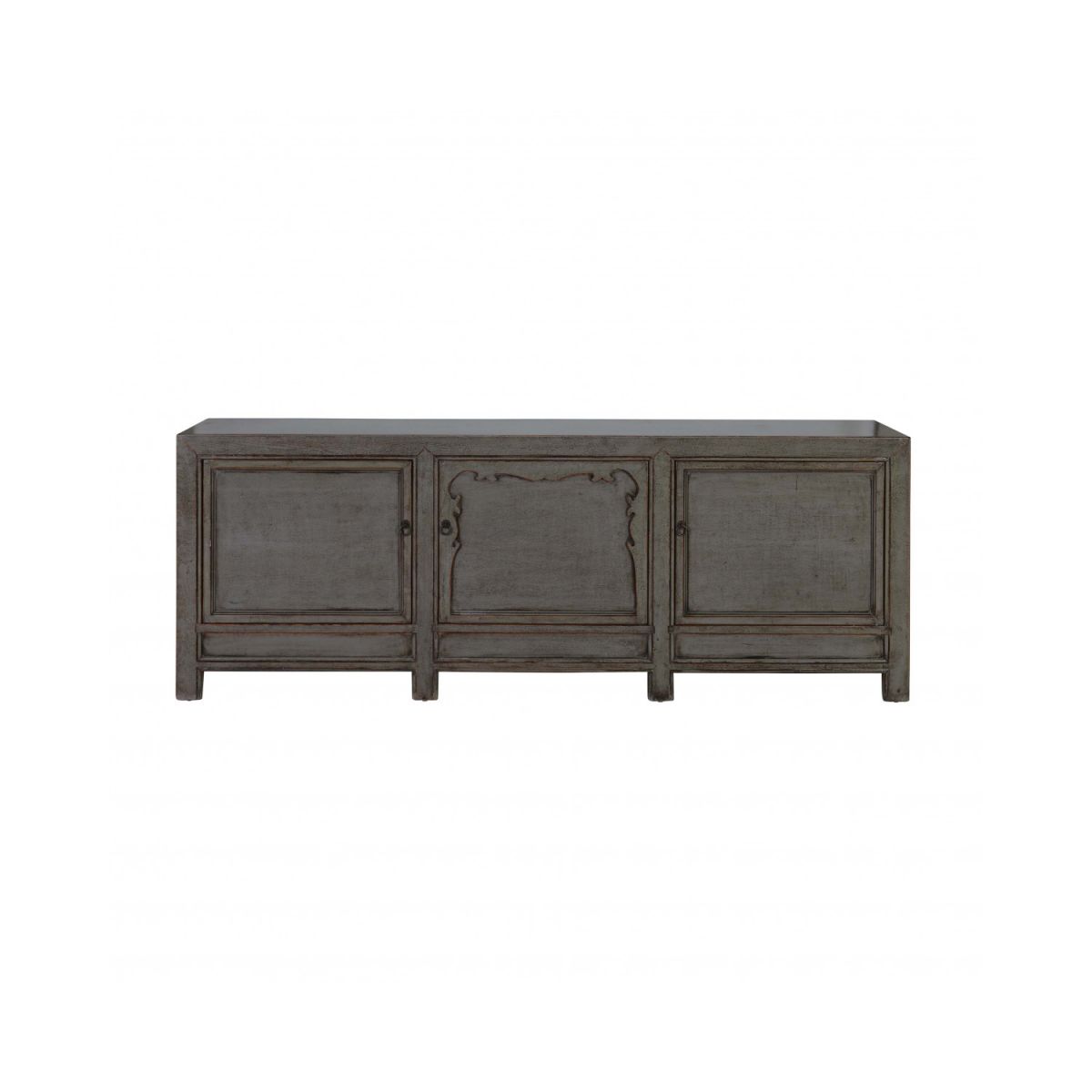 3 door painted lacquered sideboard with storage