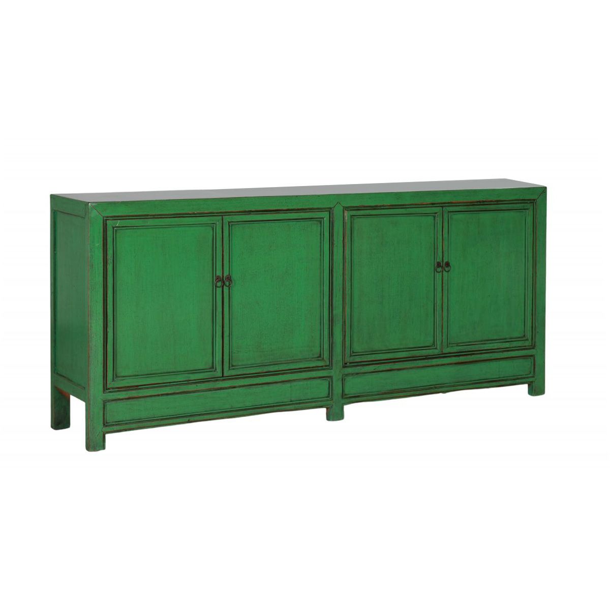 4 Door sideboard with painted lacquered finish