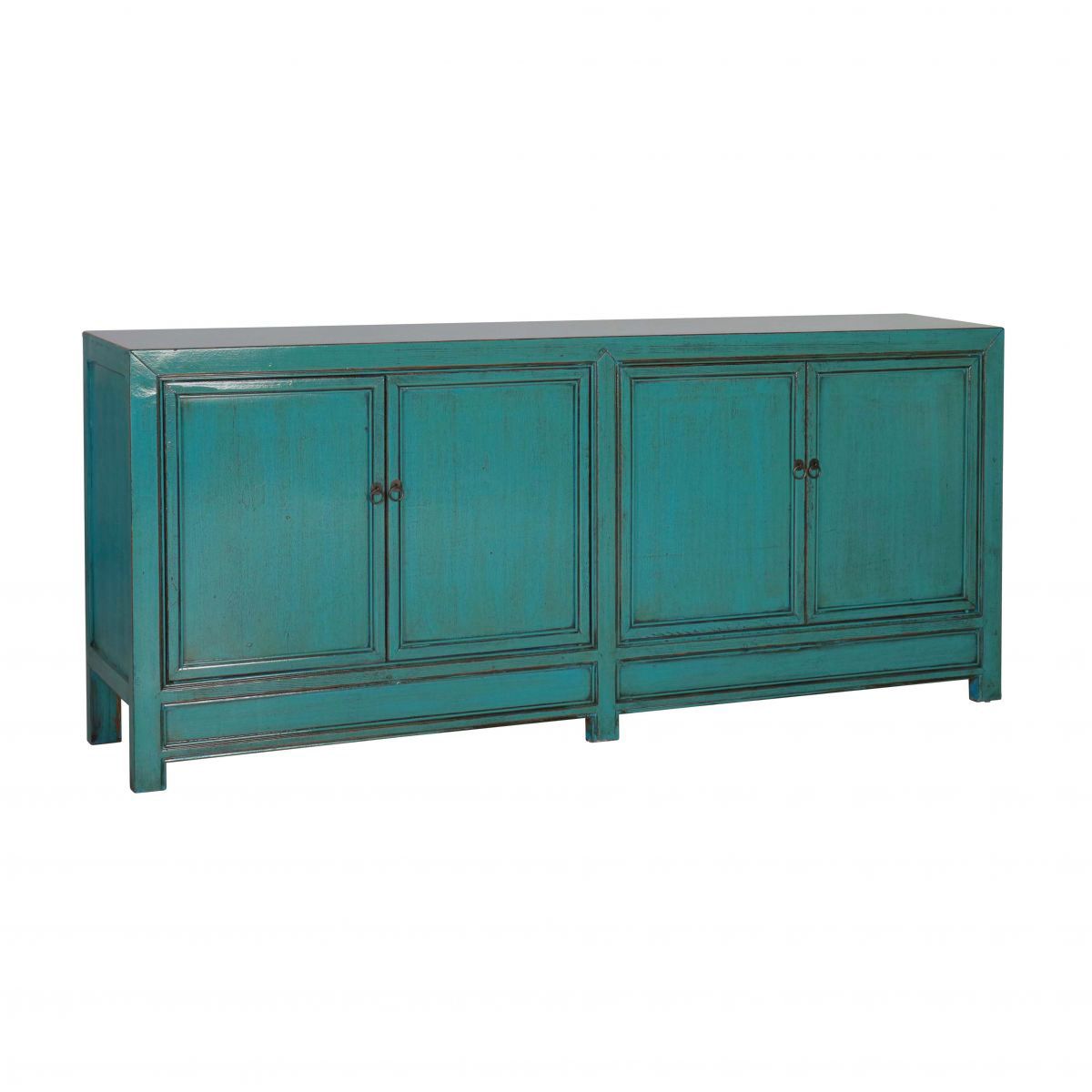 4 Door sideboard with painted lacquered finish