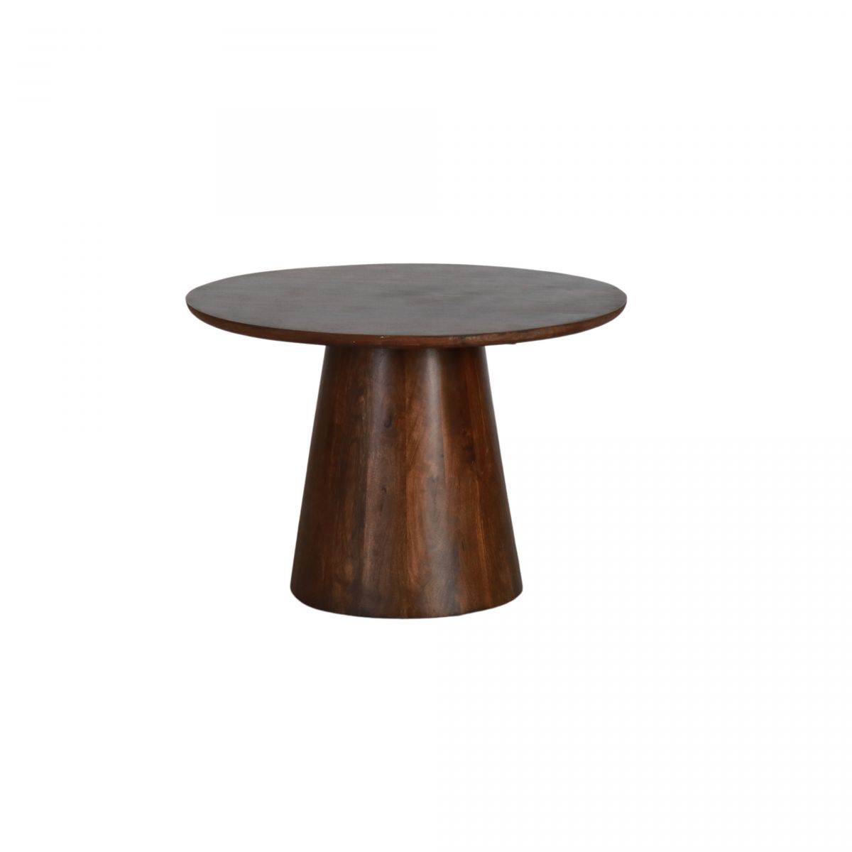 Wooden side table ebony collection