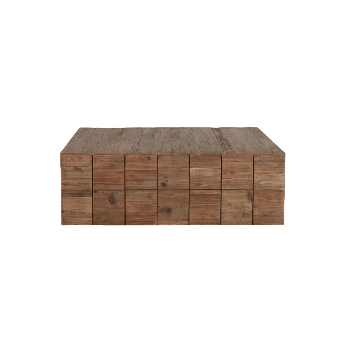 Parquet coffee table square 